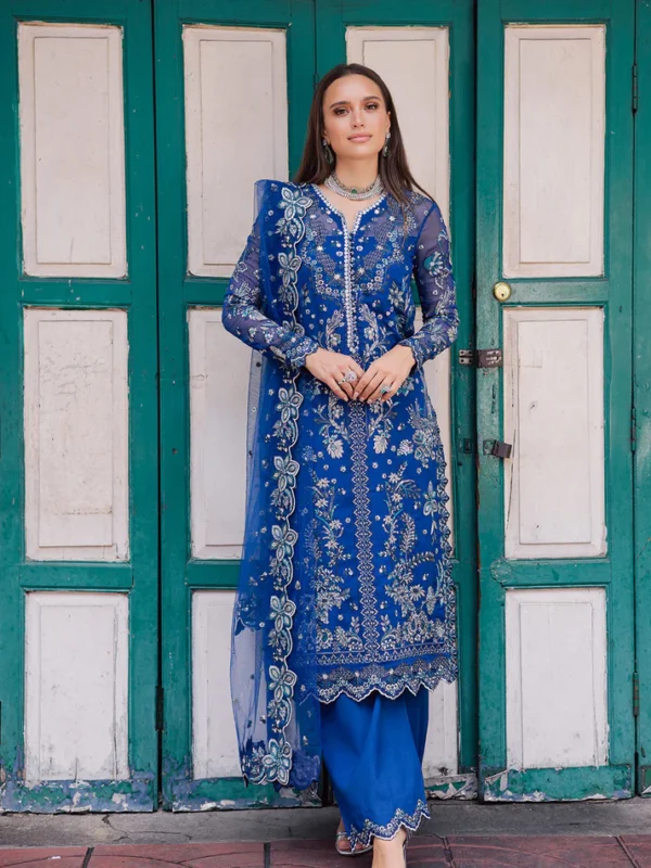 3 Piece Embroirdered Chiffon Anneliese - FW50067