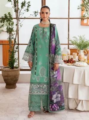 Ghazal Luxury Lawn Collection 2025 Vol-04 (G-404)