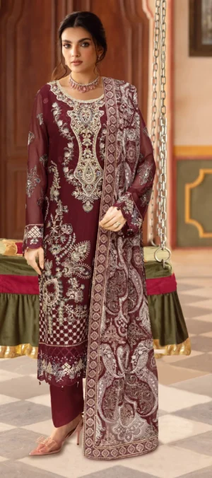 Ramsha WA-514 (WD-514 – Deep Maroon)