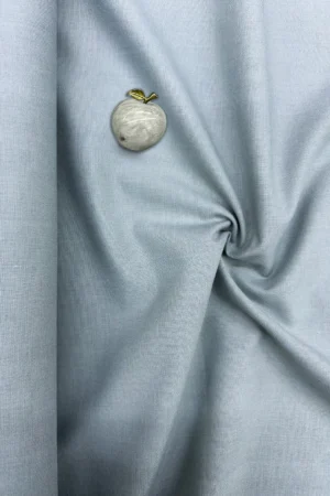 Premium Silver Cloud Plain Unscratched Fabric – Icy Grey