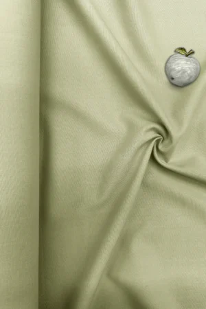 Premium Mint Serenity Plain Unscratched Fabric – Pastel Pistachio
