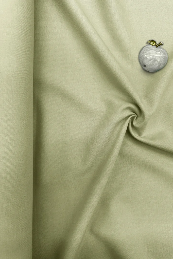 Premium Mint Serenity Plain Unscratched Fabric – Pastel Pistachio