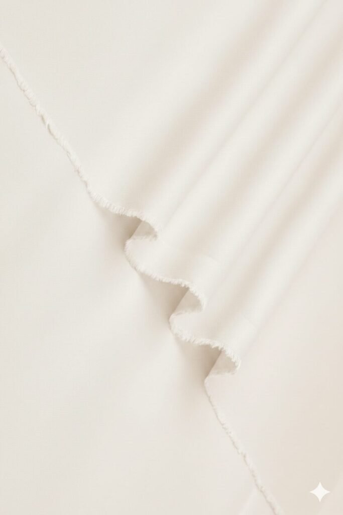 Ivory Cream Men Unstitched Wash & Wear | Premium International Summer Suiting