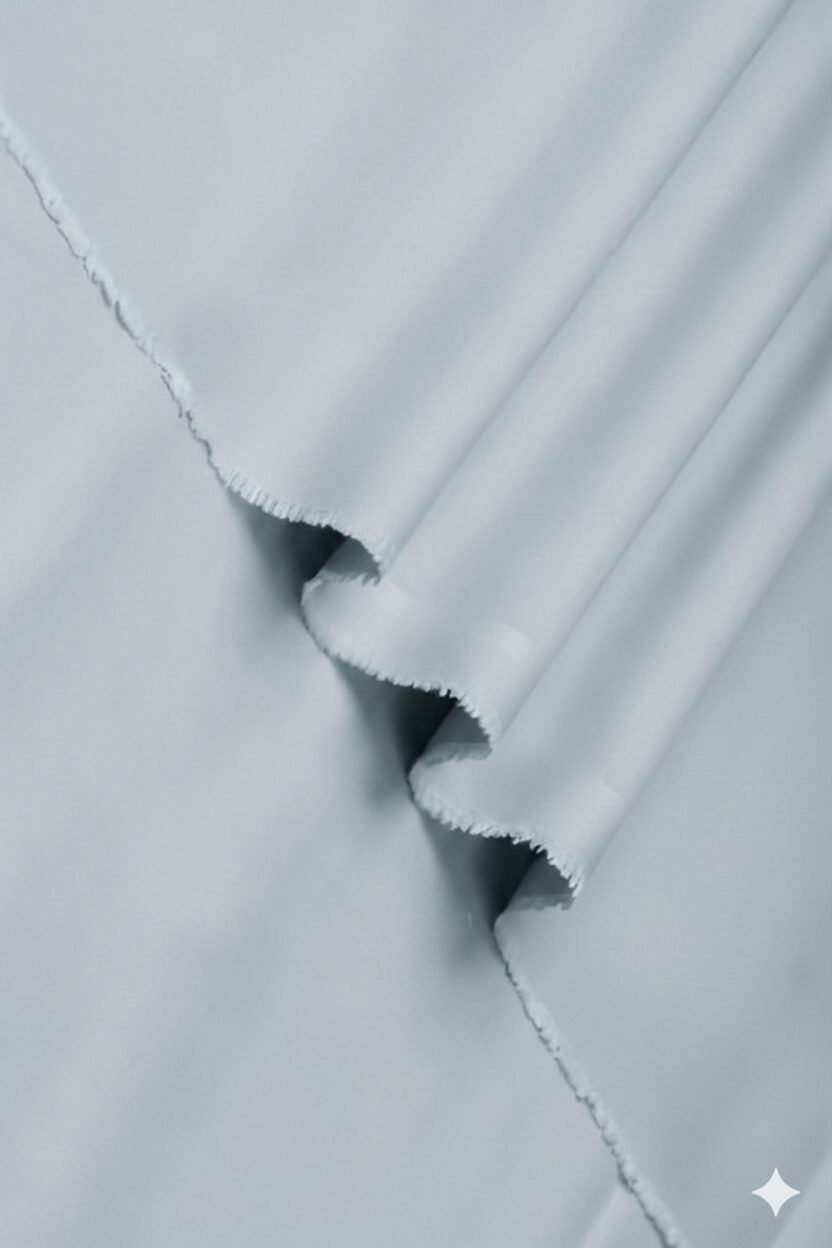 Elite Silver Ash Grey Men Unstitched Wash and Wear Summer Fabric.