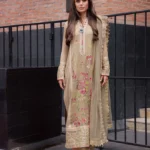 3 Piece Embroirdered Chiffon Alice - FW50068