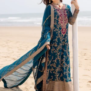 3 Piece Embroirdered Chiffon Aadhya - FW40052