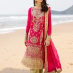 3 Piece Embroirdered Chiffon Anika - FW40054