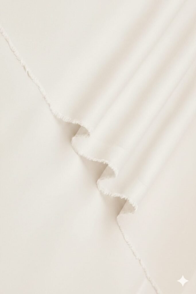 Ivory Cream Men Unstitched Wash & Wear | Premium International Summer Suiting