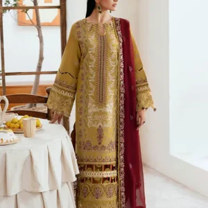 Ghazal Luxury Lawn Collection 2025 Vol-04 (G-402)