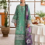 Ghazal Luxury Lawn Collection 2025 Vol-04 (G-404)
