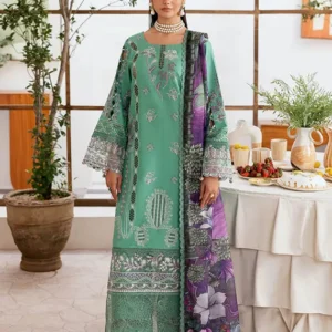 Ghazal Luxury Lawn Collection 2025 Vol-04 (G-404)