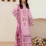 Ghazal Luxury Lawn Collection 2025 Vol-04 (G-405)
