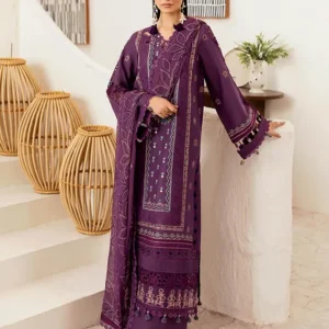 Ghazal Luxury Lawn Collection 2025 Vol-04 (G-408)