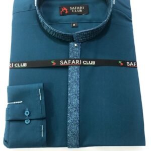Safari Club Teal Blue Shalwar Kameez