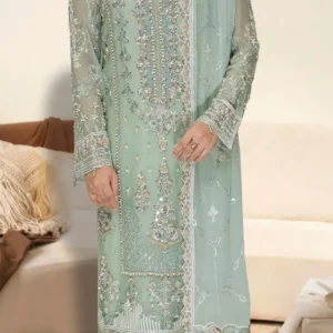 Ramsha Chiffon Collection – WB-497 (Mint Green)