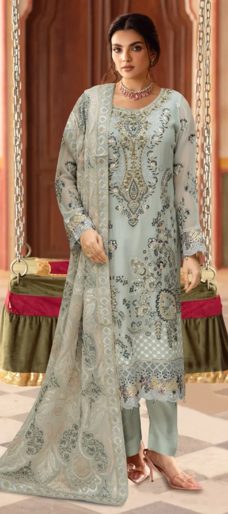 Ramsha WA-514 (WF-514 – Light Pistachio Green)