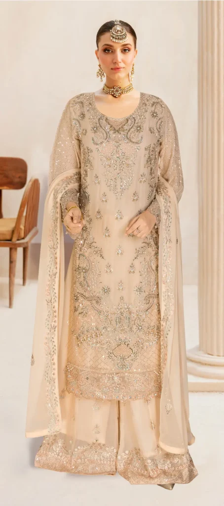 Ramsha WA-449 (WF-449 – Cream/Off White)