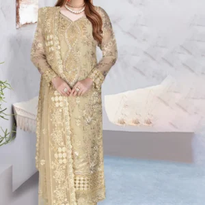 Ramsha Embroidered Chiffon Suit – WG-398