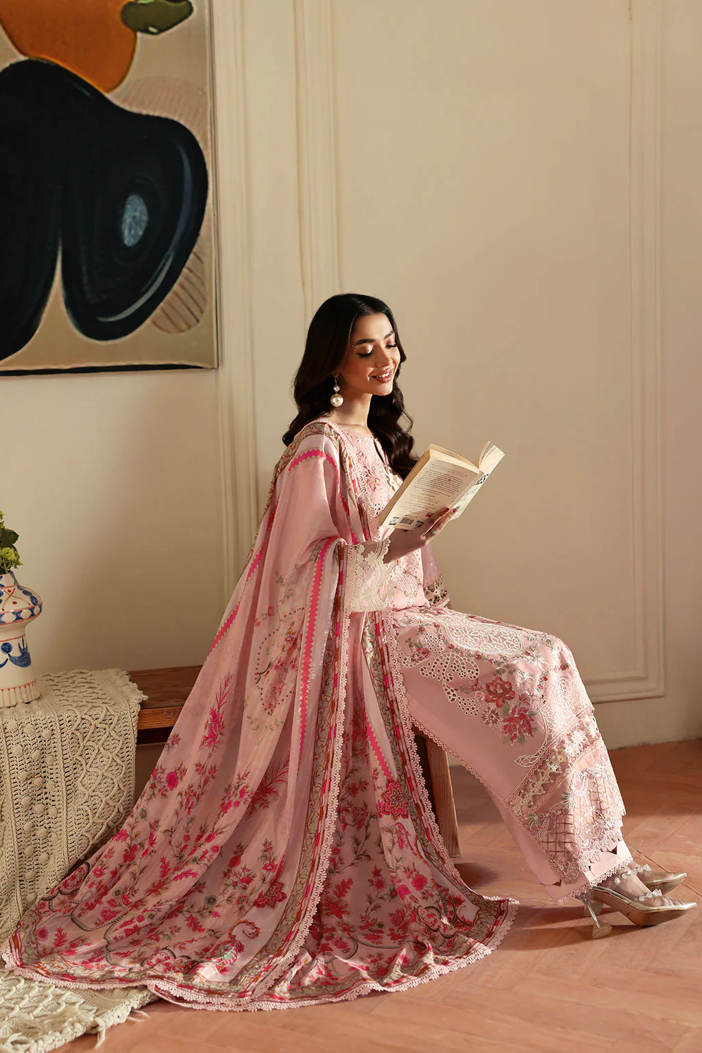 Remsha Andaaz Luxury Lawn Z-1302 - Image 3