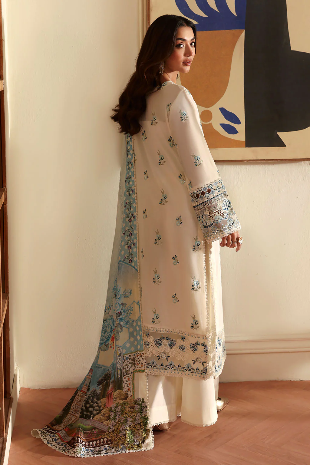 Remsha Andaaz Luxury Lawn Z-1305 - Image 4