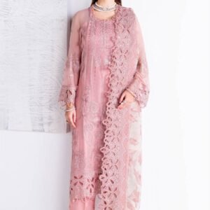 Product Name: Blush Rose Luxury Embroidered 3PC Suit