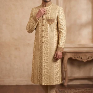 Elegant Ivory Sherwani