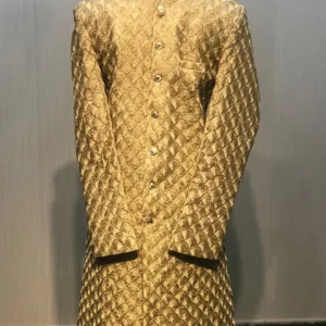 Regal Champagne Sherwani