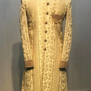 Elegant Ivory Sherwani