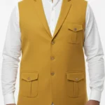 Premium Men’s Nehru Jacket – Traditional Ethnic Waistcoat | Wedding & Festive Wear