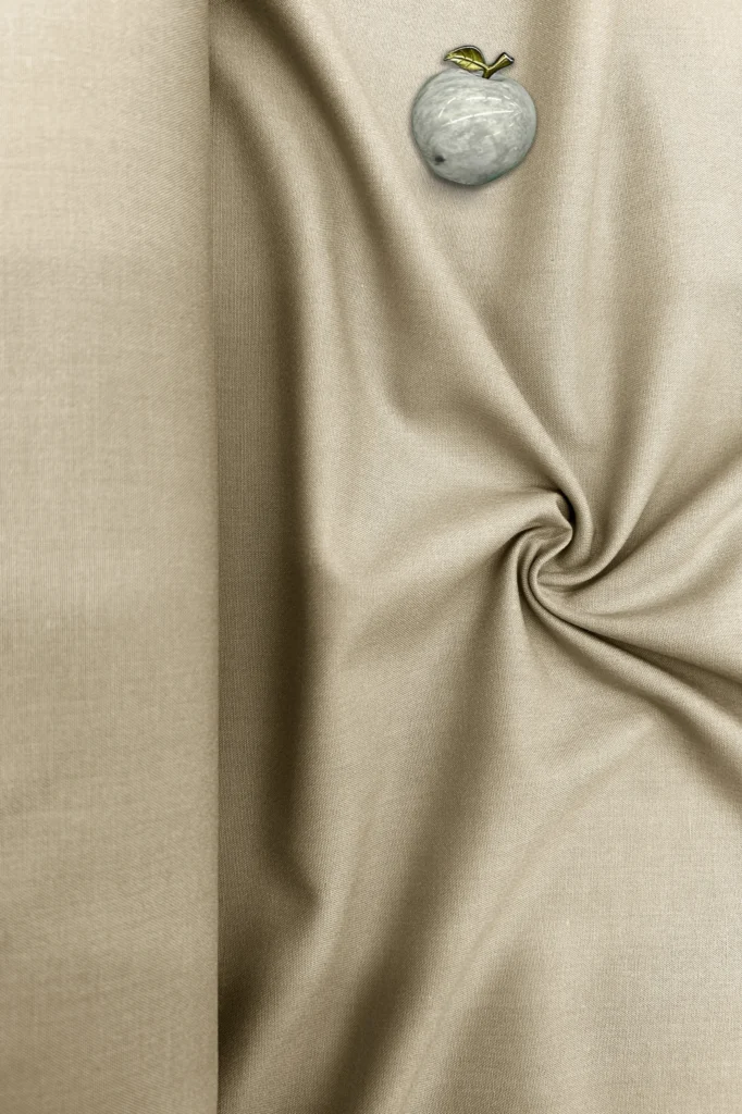 Sand Pearl Unscratched Fabric – Champagne Shimmer Premium Wear Cloth
