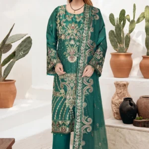 Ramsha WB-616 Off-White Embroidered Summer Lawn Suit