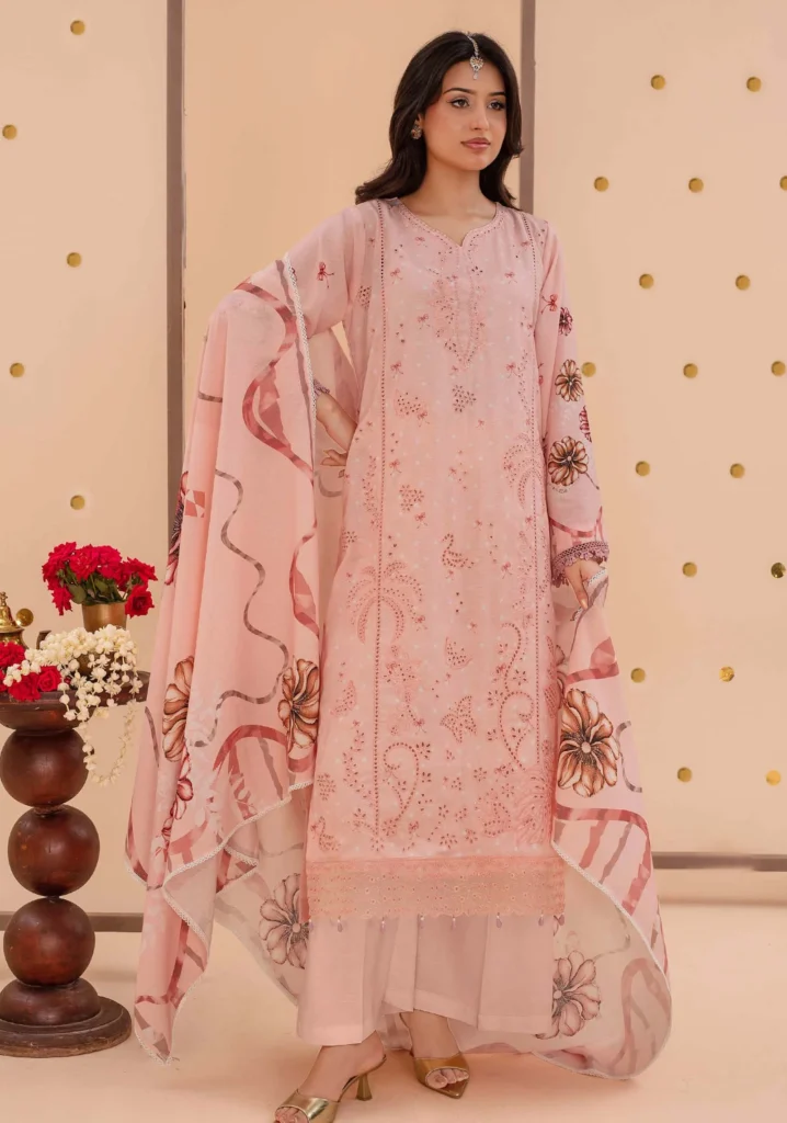 Gul-e-Gulab Karandi 3pc Embroidered Suit | ZARA MEER