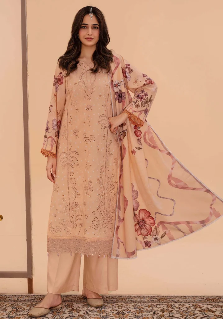 Gul-e-Gulistan Karandi 3pc Embroidered Suit | ZARA MEER