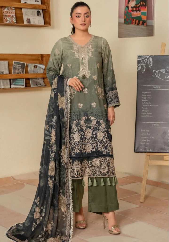 Gul-e-Ziba 3-Piece Suit | GULL-E-RUKH